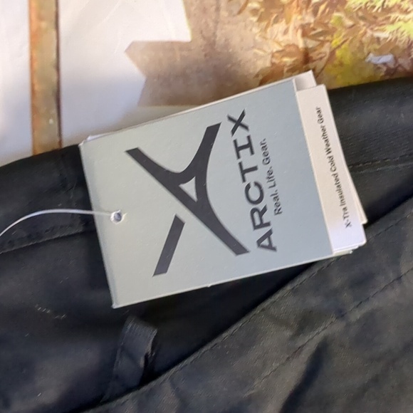 ARCTIX black insulated snow pants size large - Picture 2 of 5